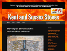 Tablet Screenshot of kentandsussexstoves.com